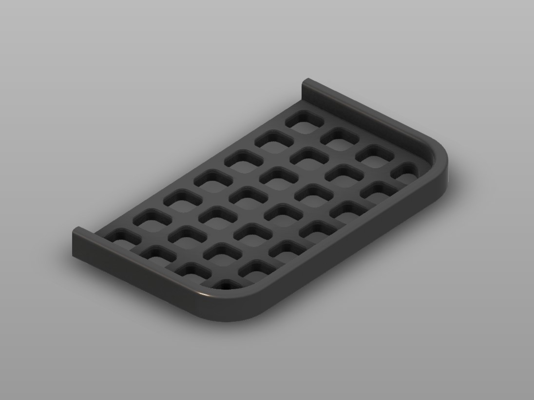 Fusion 360 model of strainer